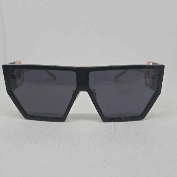 PHILIPP PLEIN Black Geometric Sunglasses - Picture 1 of 7
